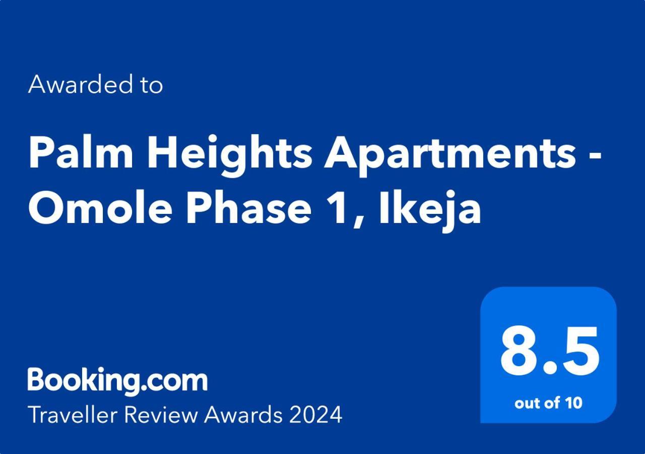 Palm Heights Apartments - Omole Phase 1, อีเคจา ภายนอก รูปภาพ
